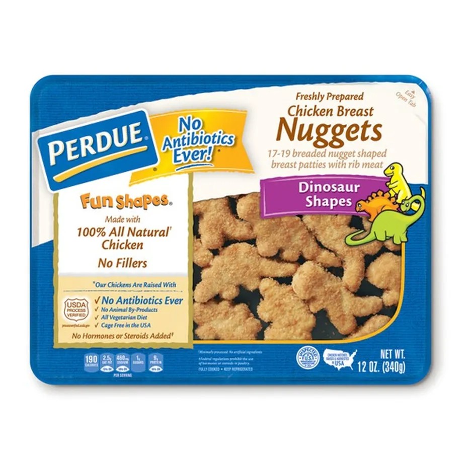 Perdue Dino Nuggets logo